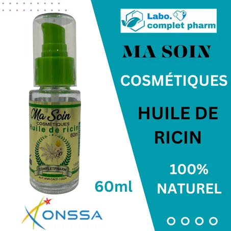 huile de ricin 100% naturel