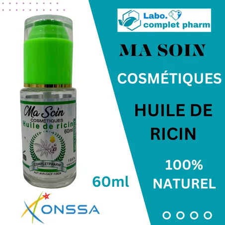 huile de ricin 100% naturel