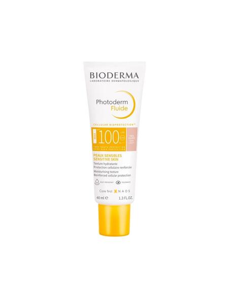 BIODERMA PHOTODERM MAX SPF100 FLUIDE TEINTE CLAIRE 40ML