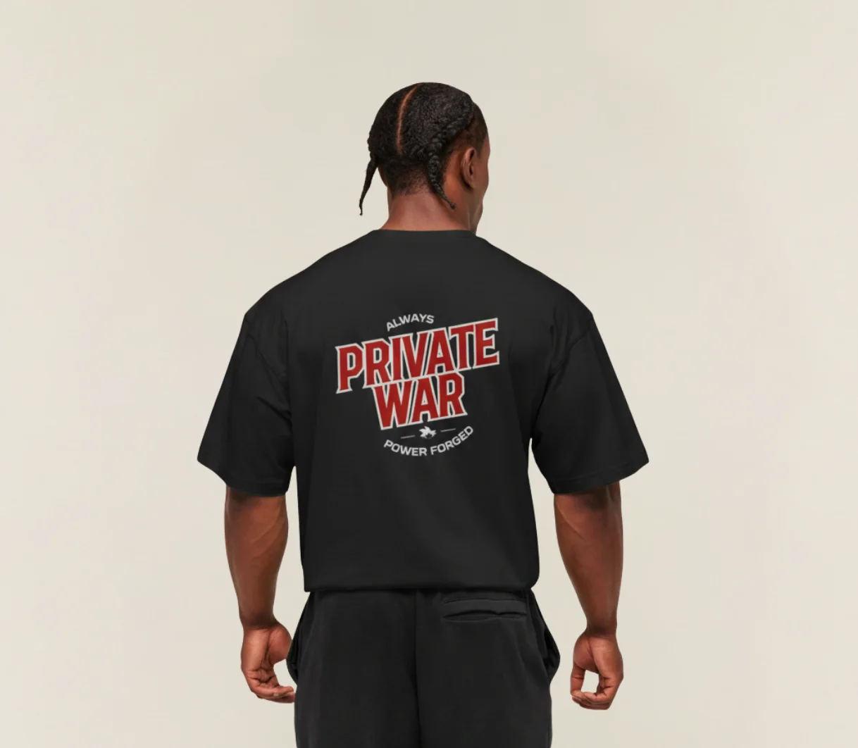 Private War Premium Oversize T-shirt