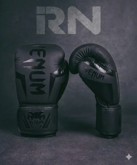 venom gloves black
