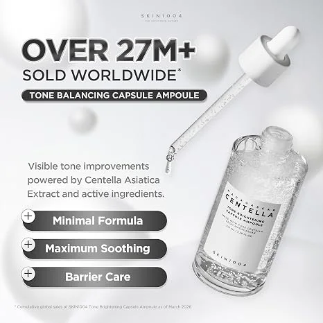 سيروم SKIN1004 Madagascar Centella Tone Brightening – السر الكوري لتفتيح وتوحيد لون البشرة (100 مل)
