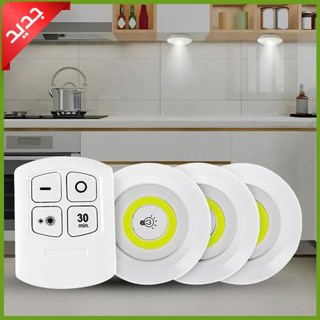 3 مصابيح LED لاسلكية
