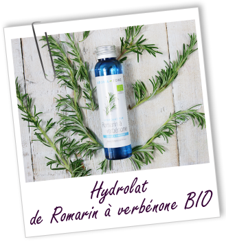 Hydrolat de romarin Officinal BIO - 200 ml avec spray - s'utilise