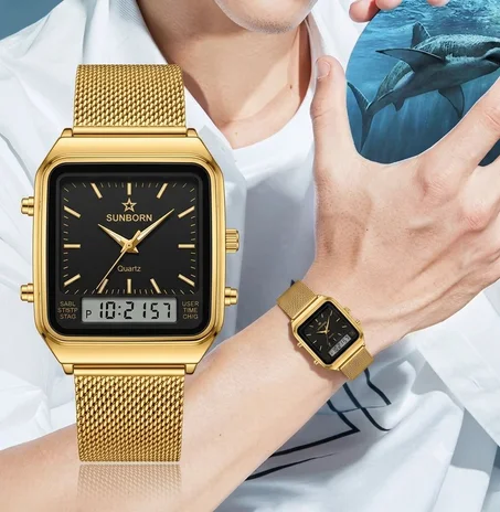 ⌚️Montre Liebig Fashion Double Affichage