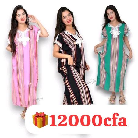 Nouveau Élégant femmes brodé manches courtes cheville longueur femmes longue robe caftan