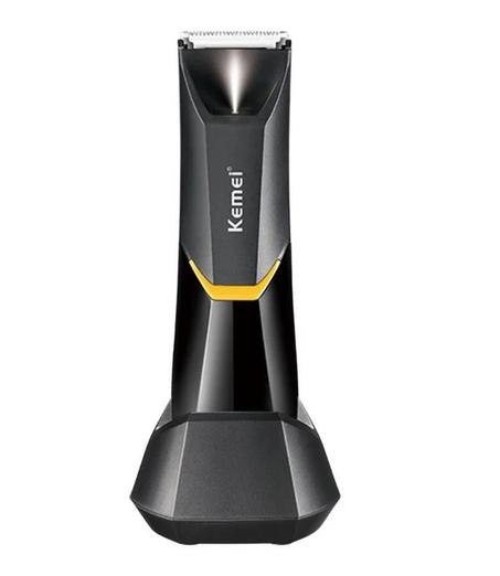 "Tondeuse KEMEI Unisexe – Précision LED & Recharge USB"