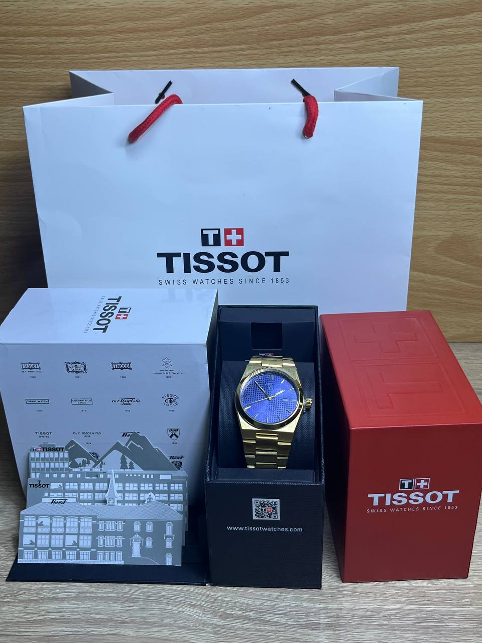 TISSOT Dore Tableau bleu
