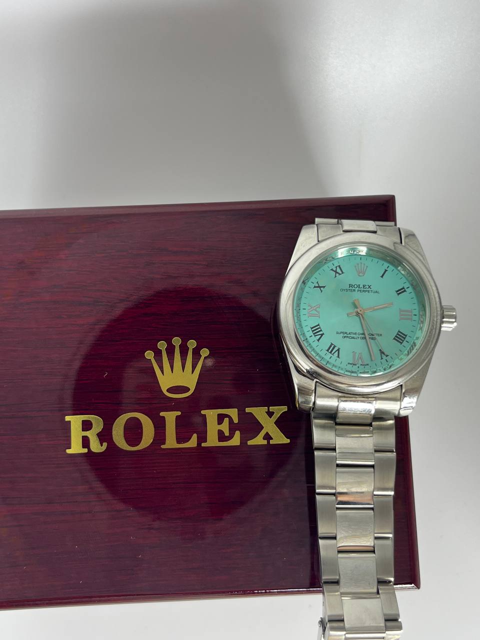 ROLEX Oyster Tableau Vert Clair