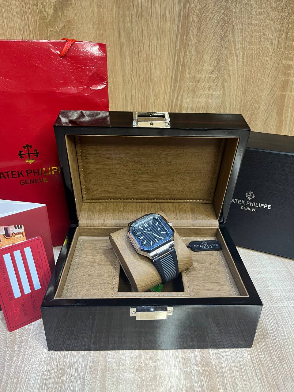 Patek Philippe Silicone NOIR