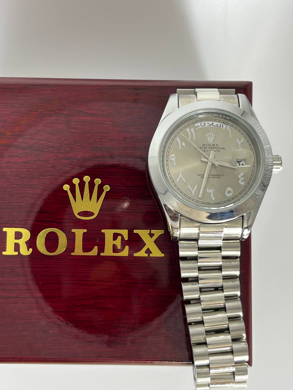 ROLEX Arabic  Tableau Gris