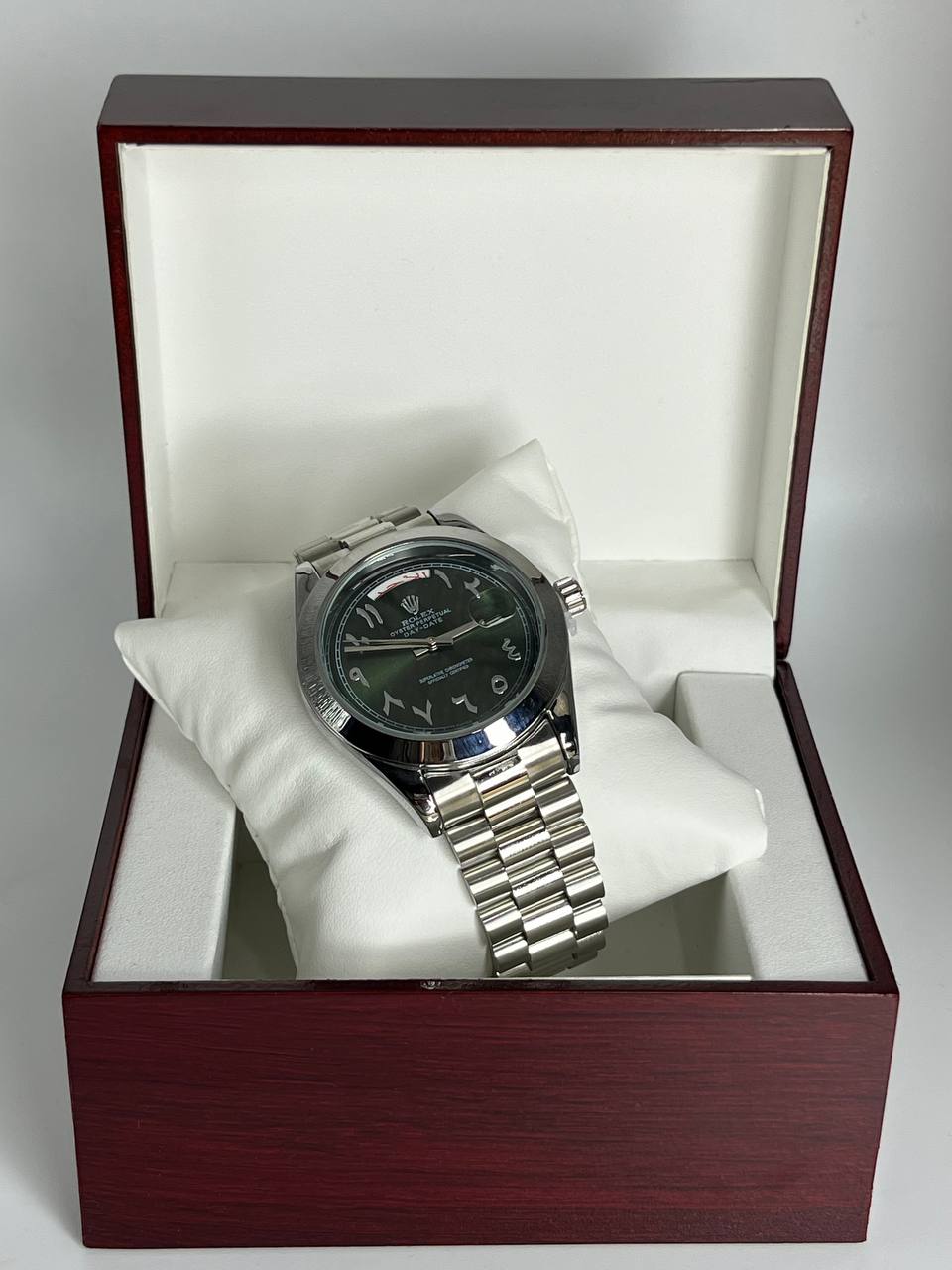 ROLEX Arabic Tableau Vert