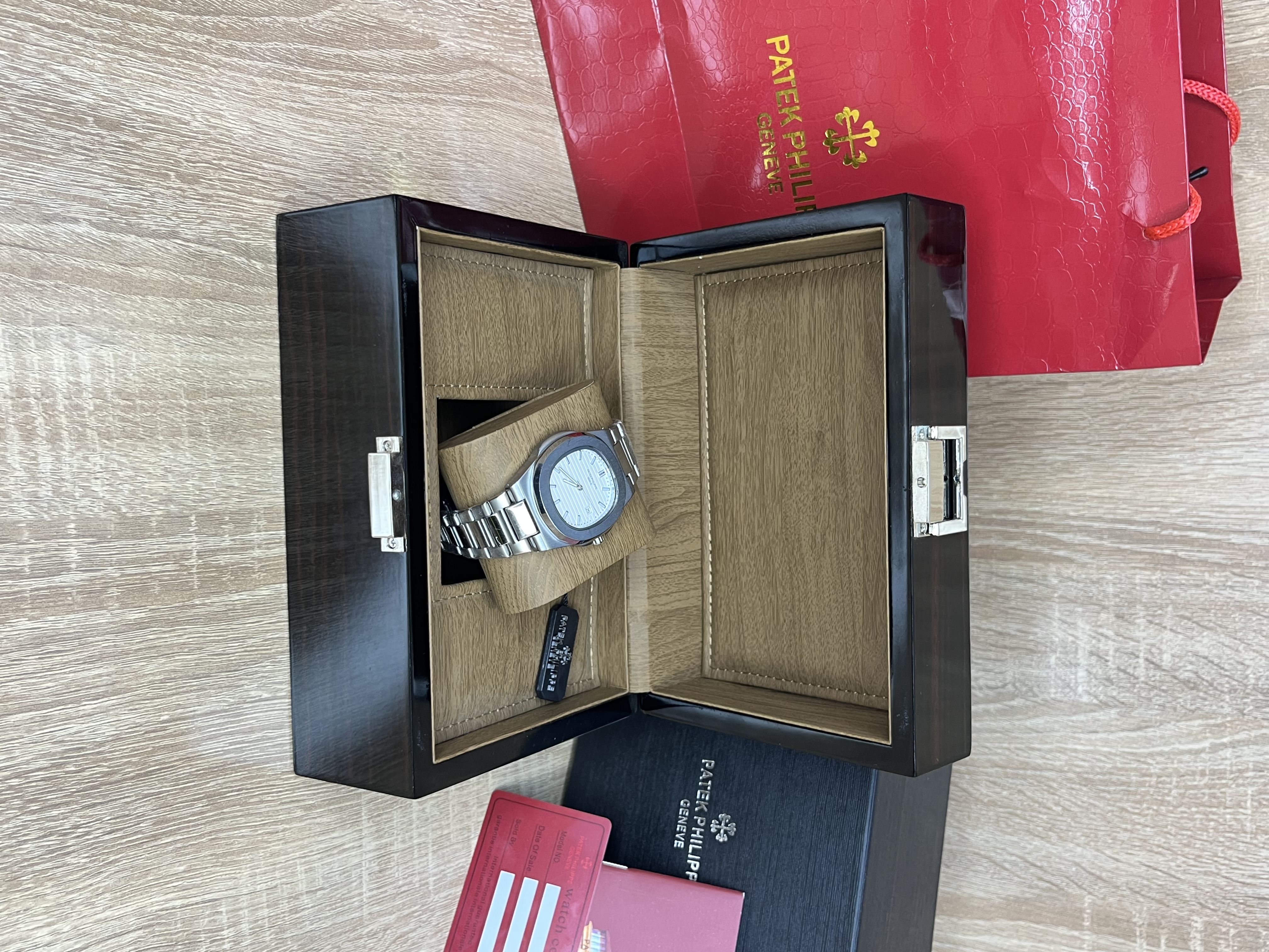 Patek Philippe Silver Tableau Blanc