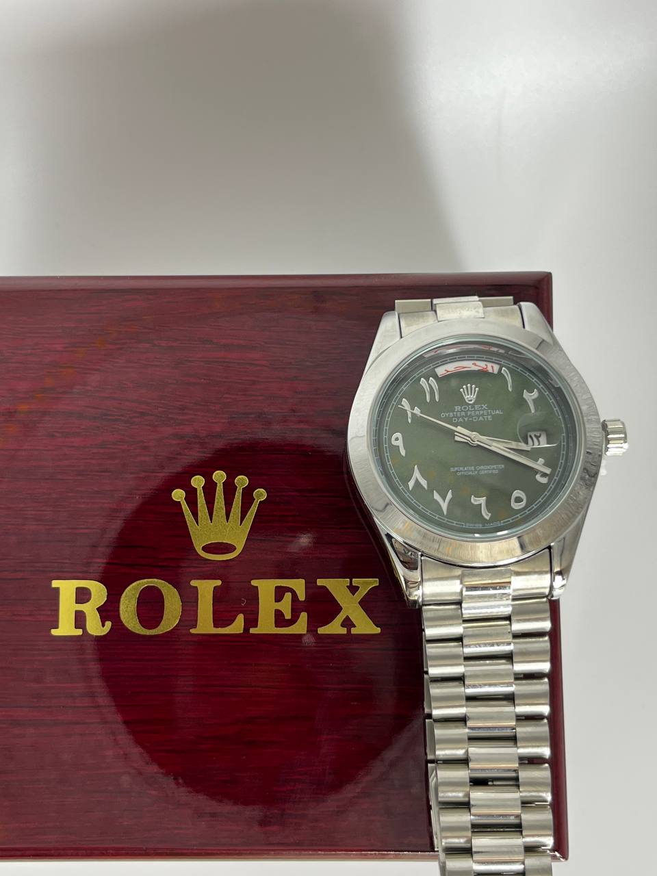 ROLEX Arabic Tableau Vert