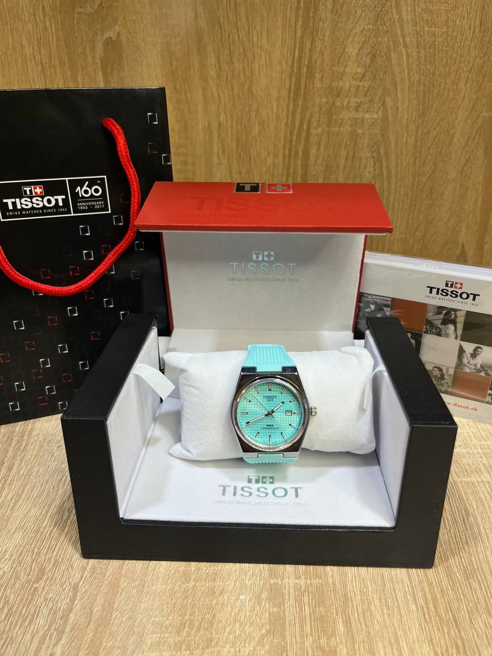 Tissot Édition Silicone TIFFANY BLUE