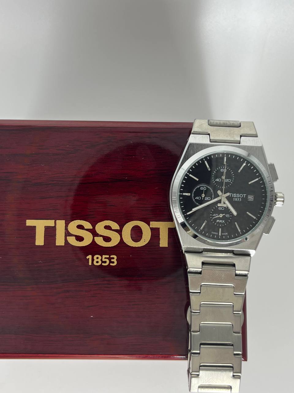 Tissot Chronograph Silver Tableau Noir