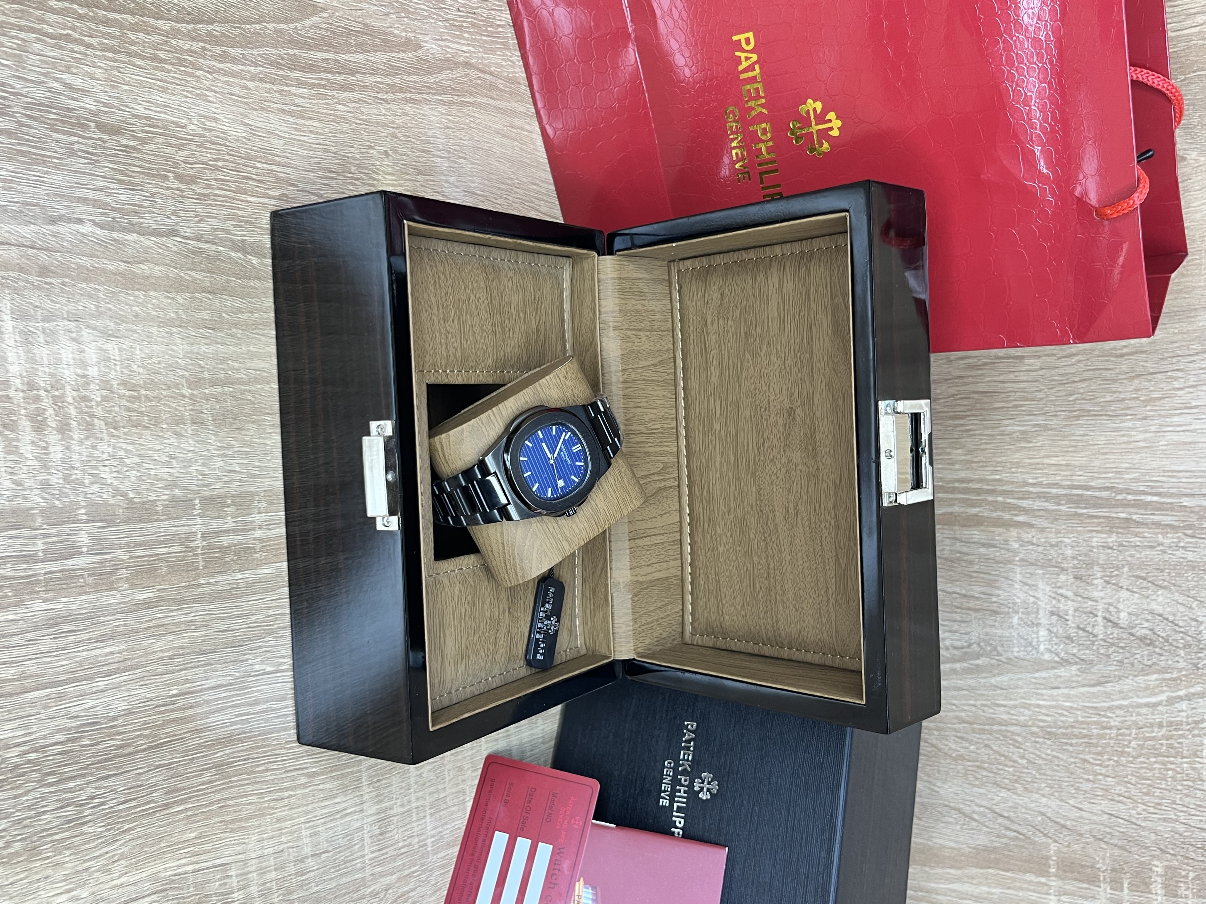 Patek Philippe Noir Tableau Bleu
