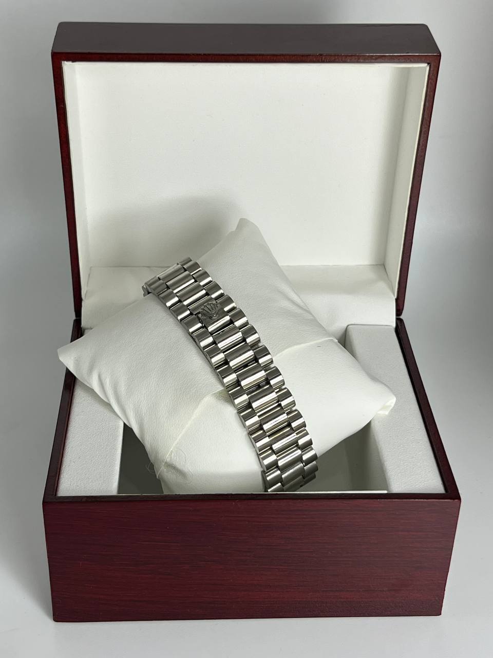 Rolex Oyster Silver Tableau Bleu