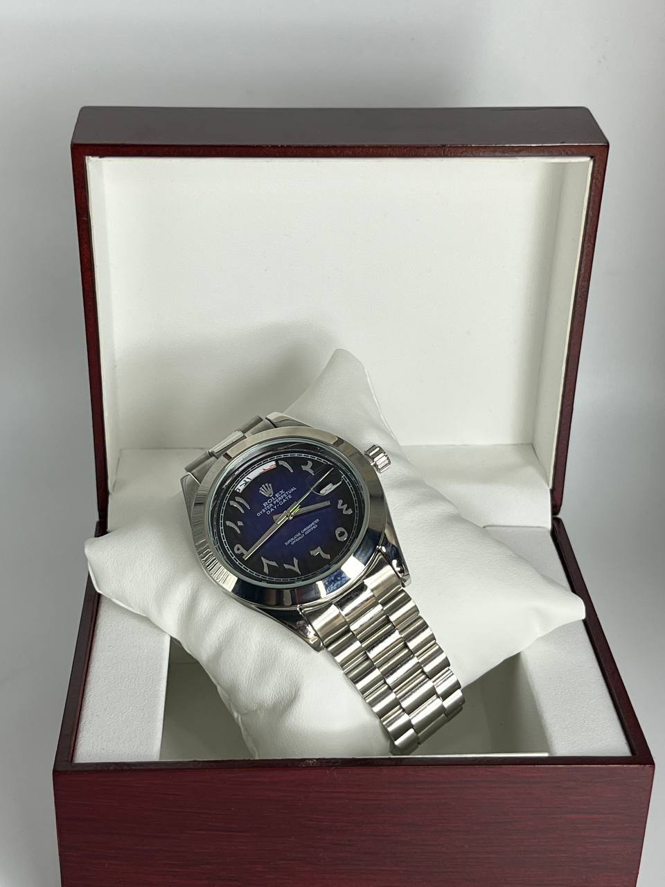 ROLEX Arabic Tableau Bleu