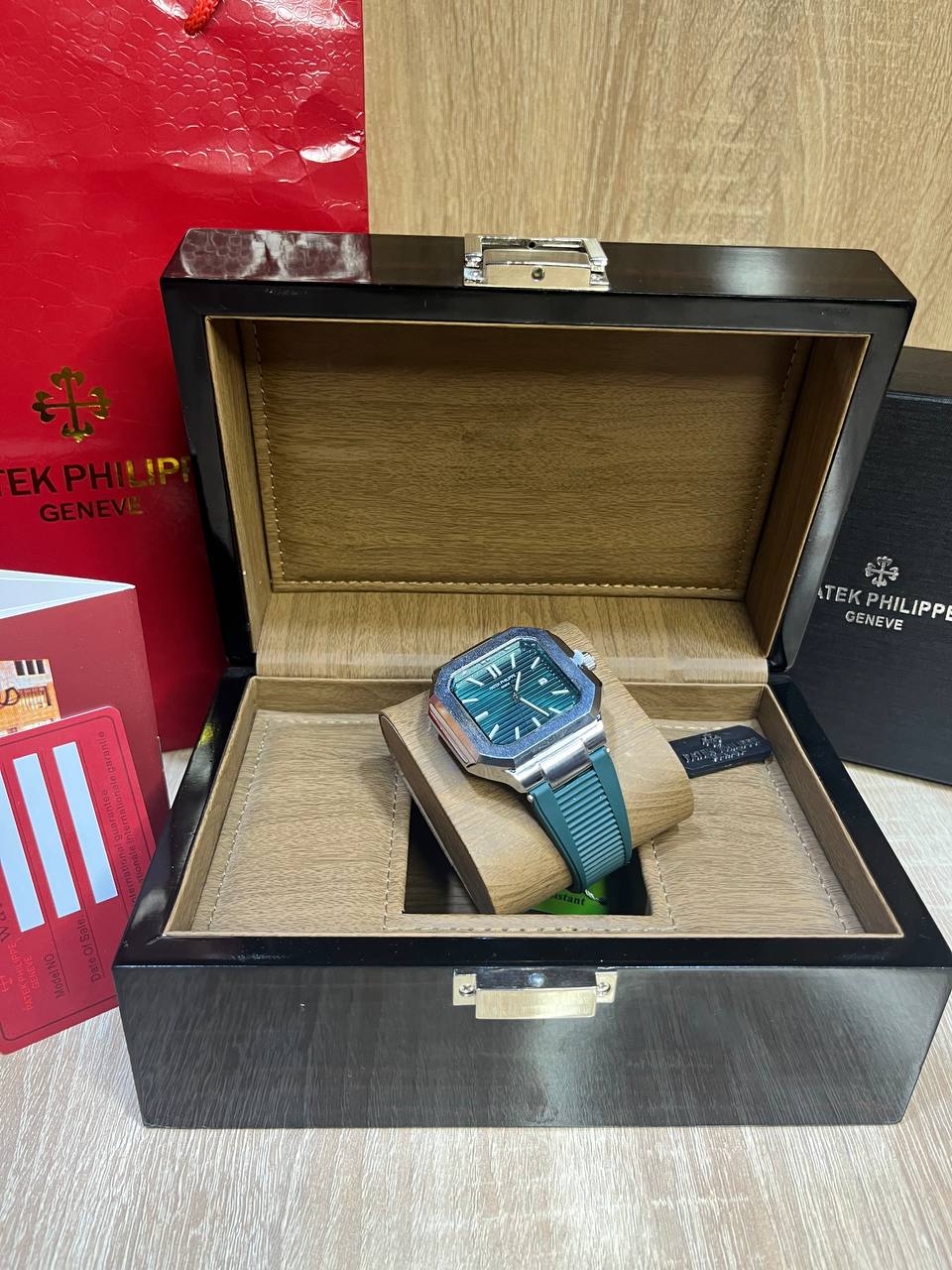 Patek Philippe Silicone Vert
