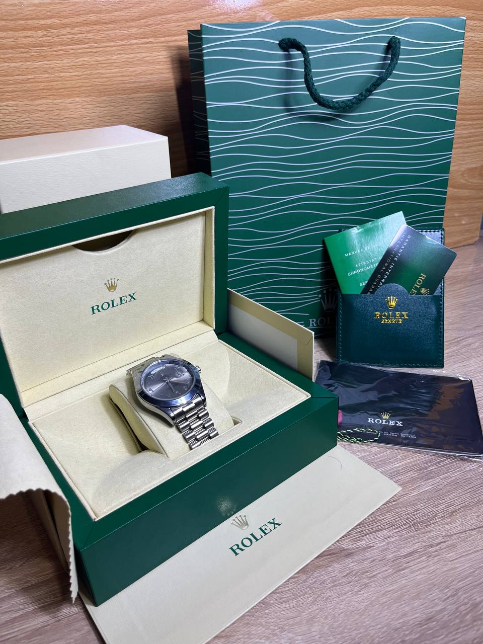 ROLEX Arabic  Tableau Gris