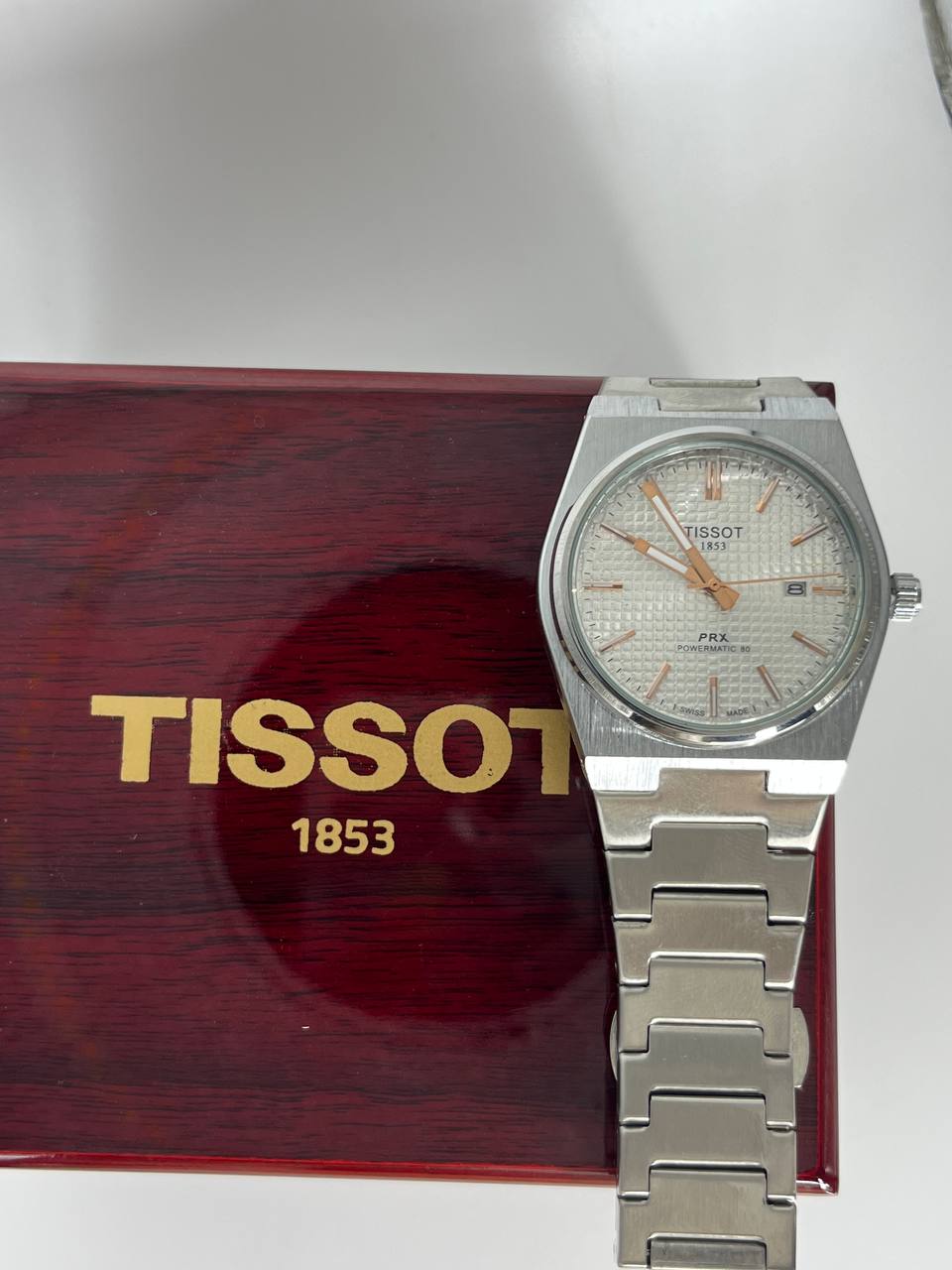 TISSOT Silver tableau  blanc