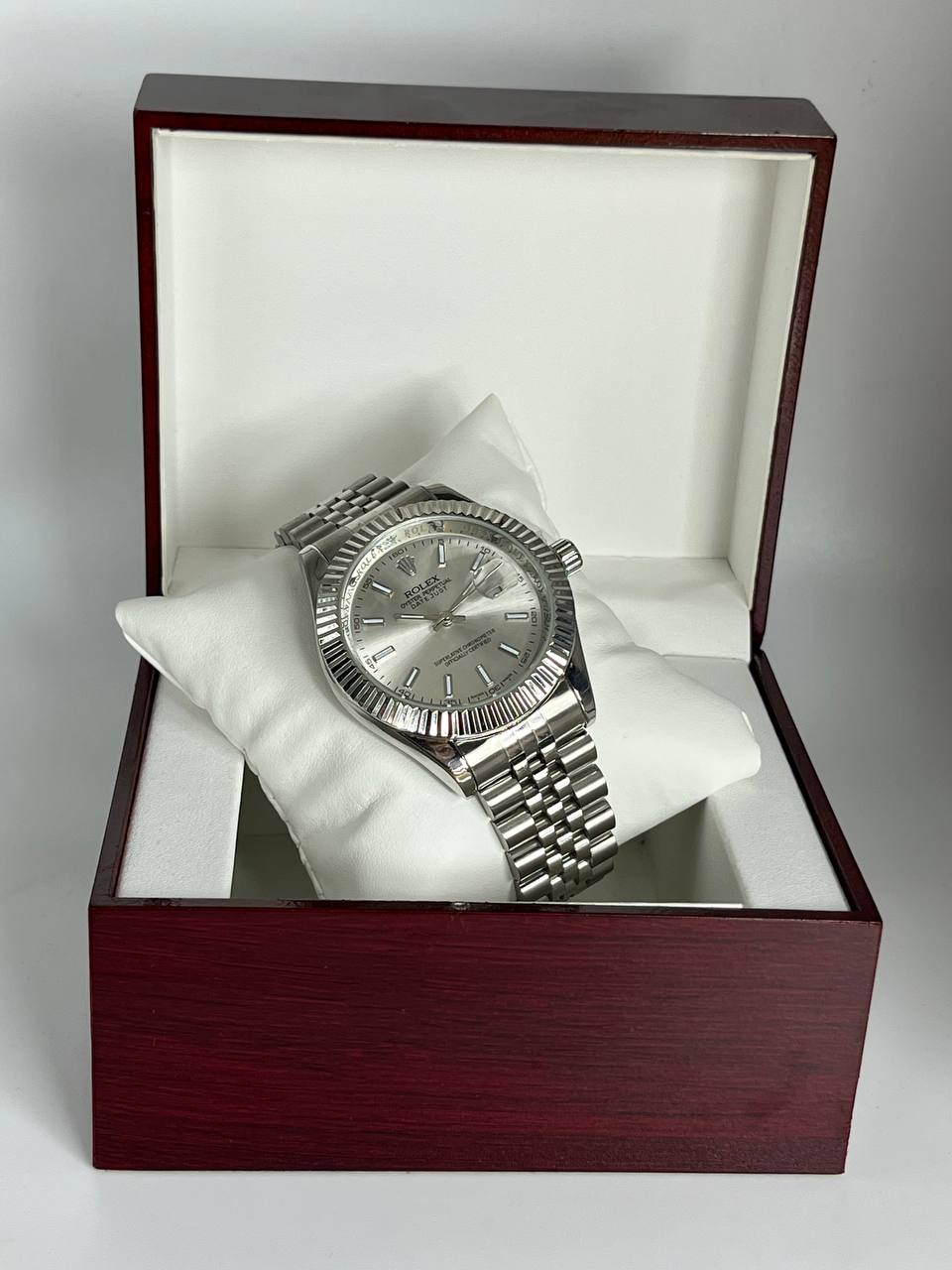 Rolex Oyster Silver Tableau Blanc