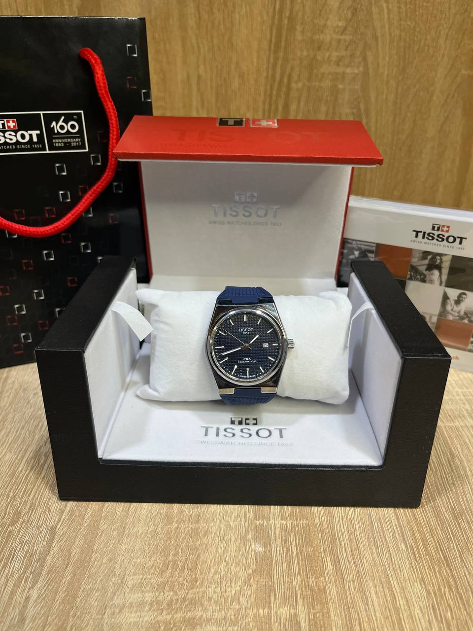 Tissot Édition Silicone bleu marine