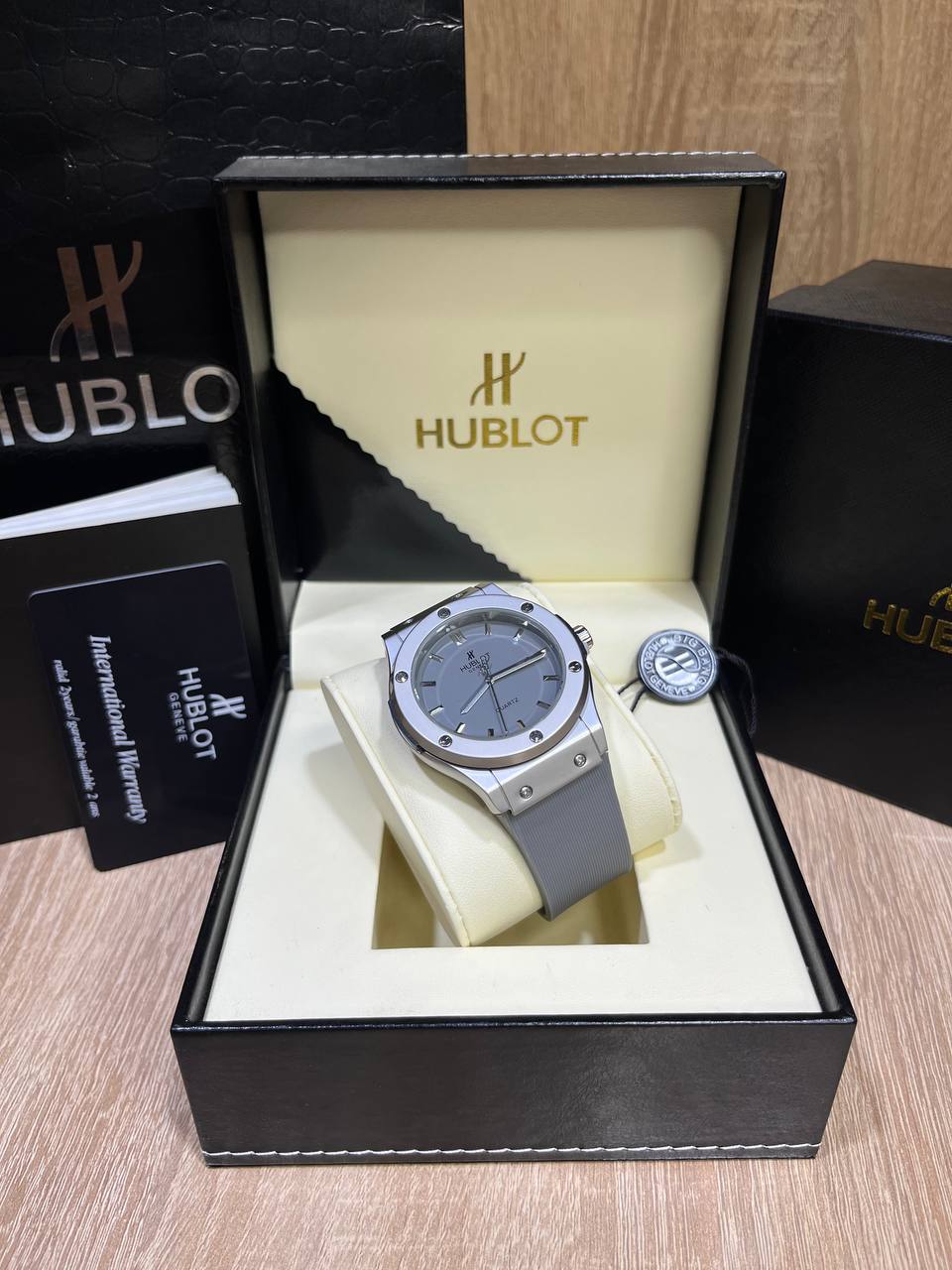 Hublot Gris silicone