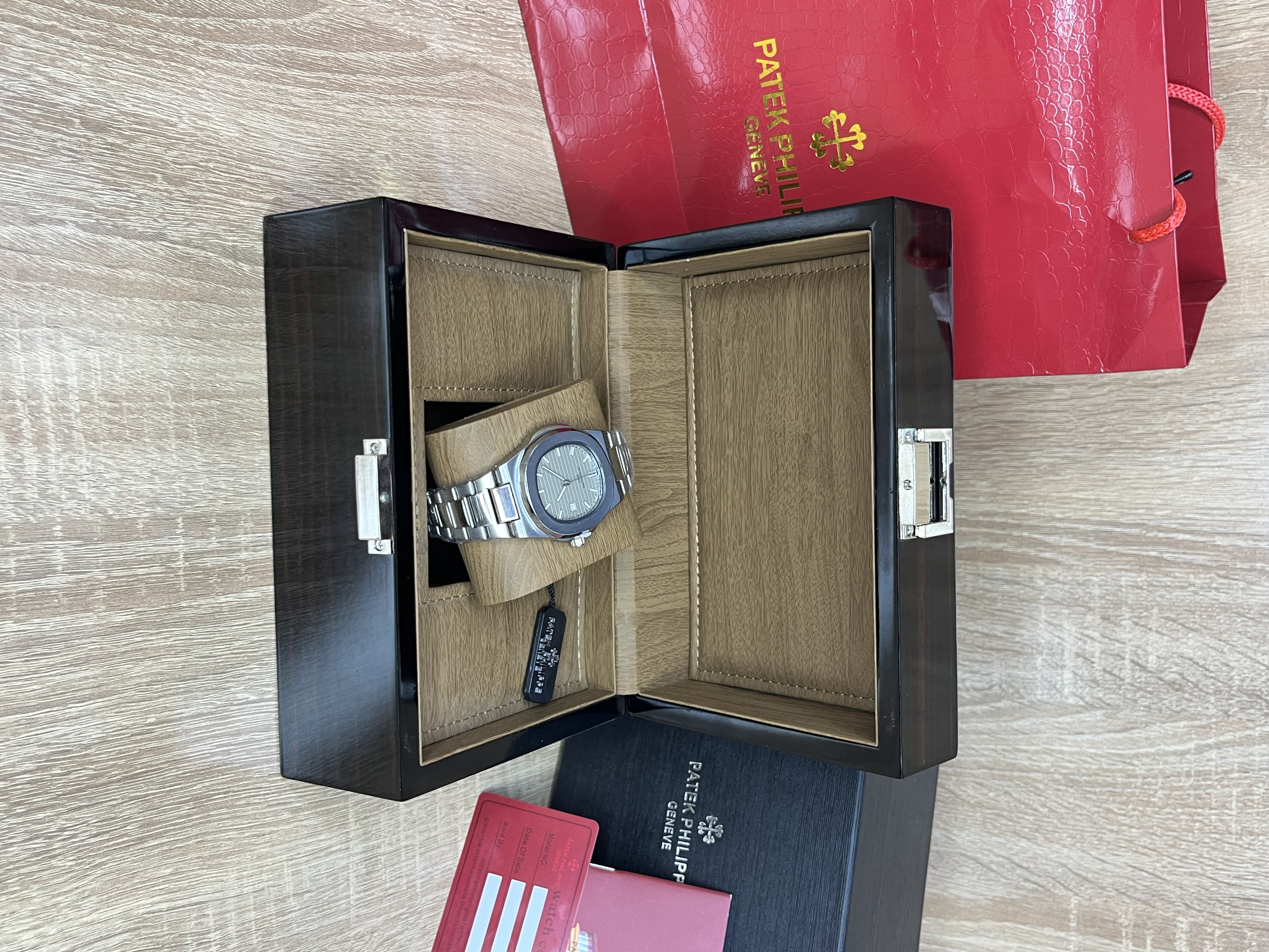 Patek Philippe Silver Tableau Gris