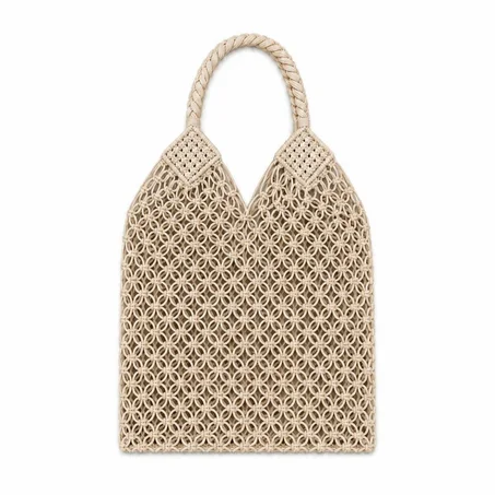Grand sac en macramé 🌼