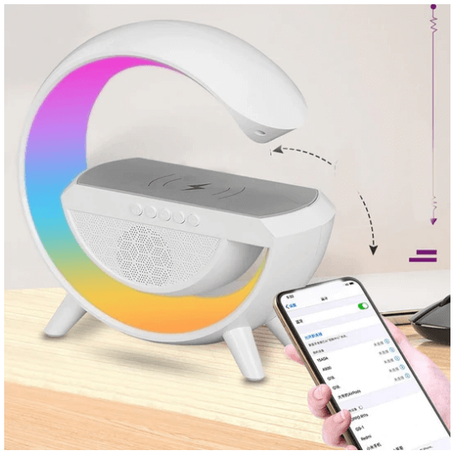 Haut-Parleur Bluetooth 4-en-1  multifonction support de chargeur sans fil pour iPhone Samsung Xiaomi - SENEGAL