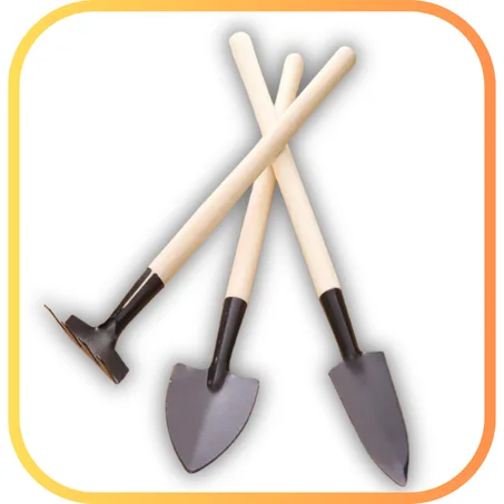 Mini Kit de 3 outils à main de jardin