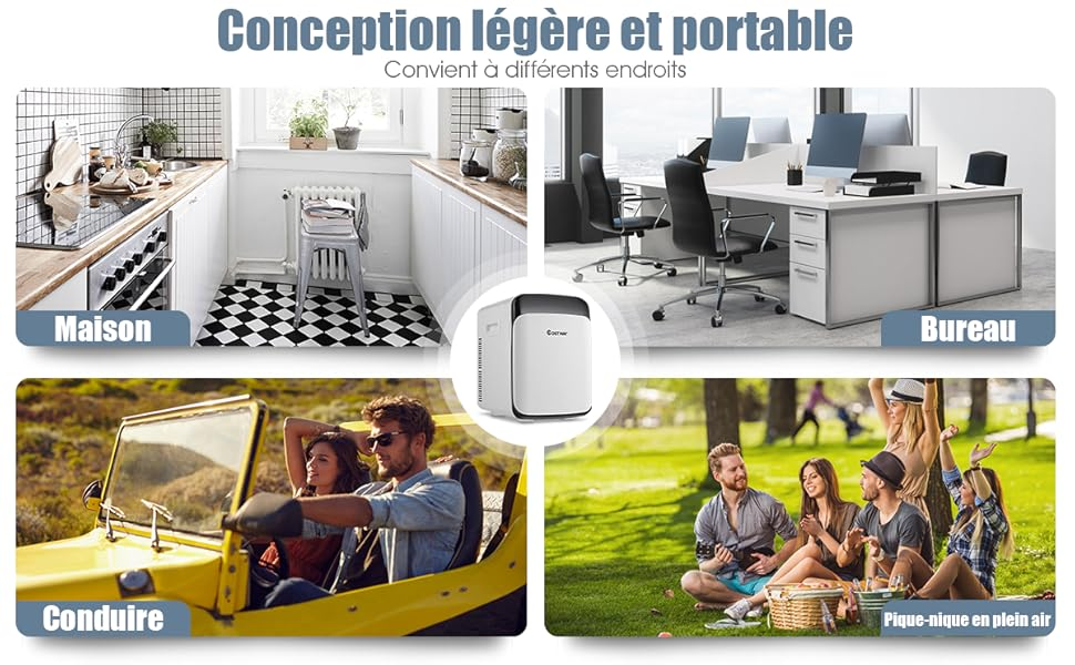 Conception légère et portable