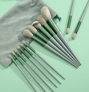 Ensemble de pinceaux de maquillage doux pour femmes