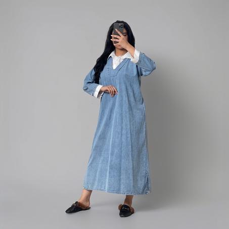 Robe JEAN en CHEMIS tonssel