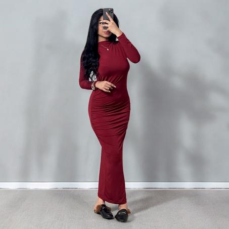 Robe plise long PL