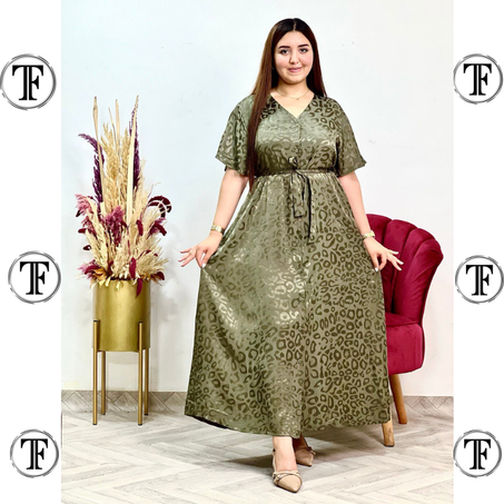 ROBE LONGUE SATINÉE 111P