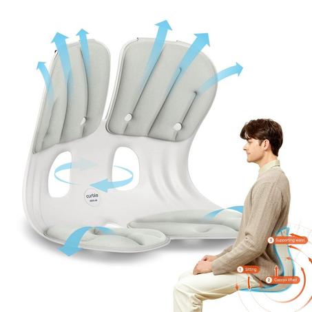 Support de chaise ergonomique pour le bas du dos