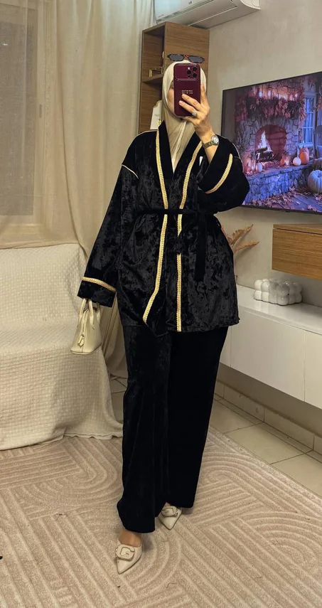 Jabador deux  piece en velours