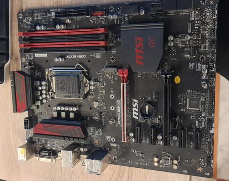 مازربود msi z370 oc