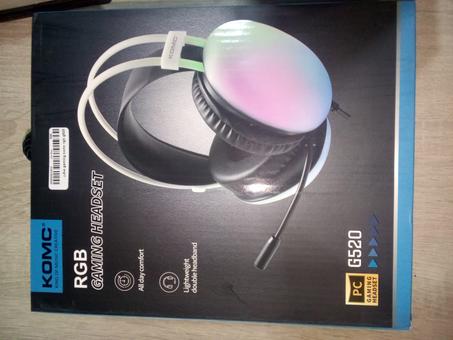 هيدفون gaming komc rgb g520