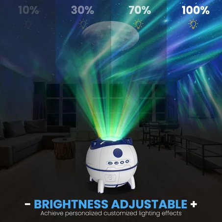 جهاز عرض جالاكسي مزود بسماعة بلوتوث