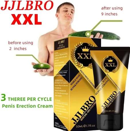 50ml XXXL crème pour pénis gros Gel d'agrandissement du pénis agrandir le pénis plus épais plus fort grosses bites crème d'agrandissement du pénis jouets sexuels (225)