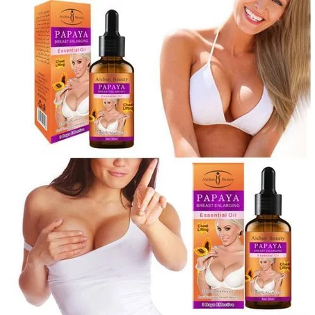 pousse seins -huiles papaya essentielles - lift bust up - 60ml  (225)