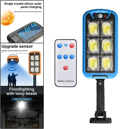 mini lampes solaires, 150 LED COB, capteur de mouvement