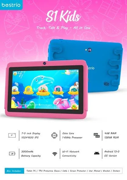 Bestrio - Tablette pour enfants S1