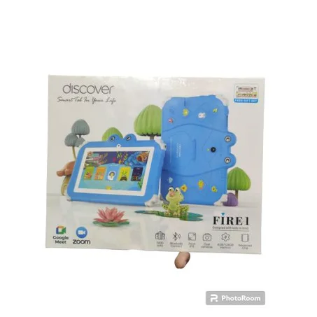 Discover Tablette Educative "Discover Fire 1" Couleur Bleu