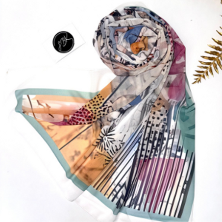 Châles en Crêpe « SUN »