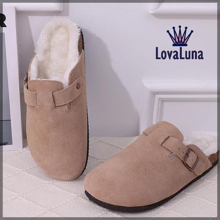 BELLY PANTOUFLES ORTHOPEDIQUE DE FOURRURE